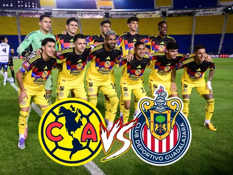 América va por histórico triunfo ante Chivas en el Clásico Nacional