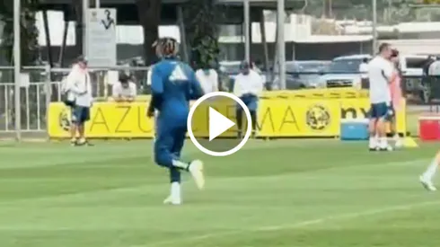 Saint-Maximin sigue mejorando su condición física