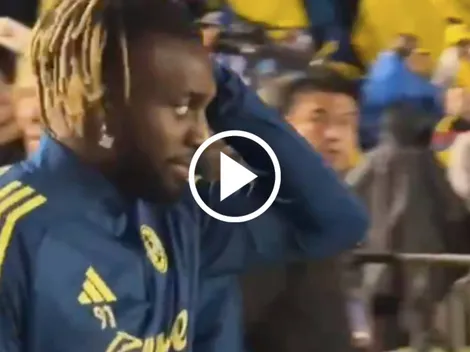 La emoción de Saint-Maximin por su titularidad ante Chivas