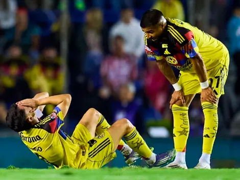 Fidalgo preocupa al América: lo que se sabe de su lesión en el Clásico