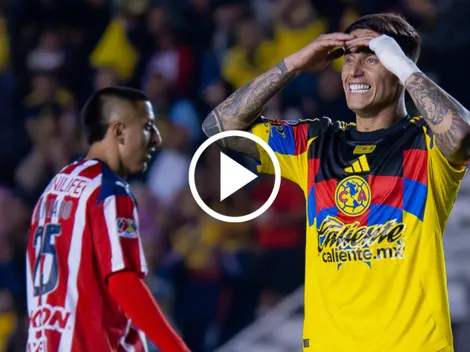 América perdió ante Chivas y se quedó sin invicto