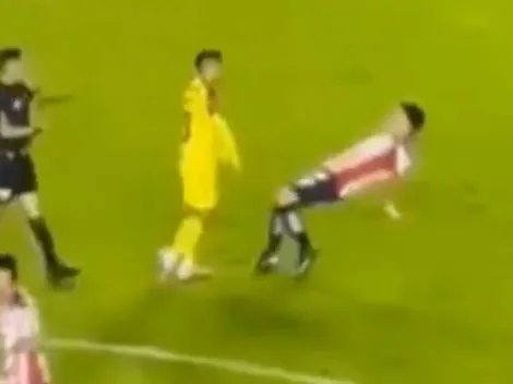 Así inició la bronca del Clásico que no se vio en televisión