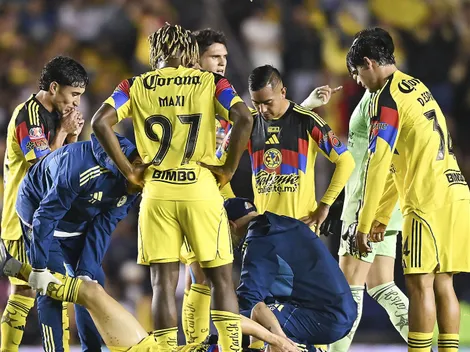 Las bajas del América para el partido contra Monterrey