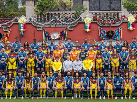 América se olvida de un importante integrante en su foto oficial del Apertura 2025