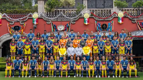 América se olvida de un importante integrante del equipo en su foto oficial del Apertura 2025