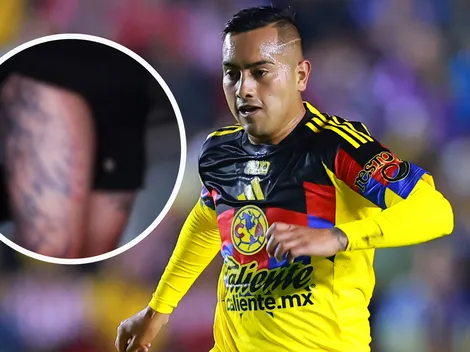 Erick Sánchez sorprende con espectacular tatuaje en honor al América
