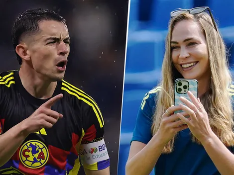 Afición de América se rinde ante imagen de Fidalgo e Irene Guerrero