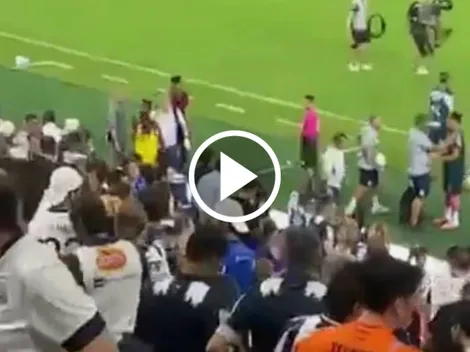 El enojo de Saint-Maximin que no se vio en TV