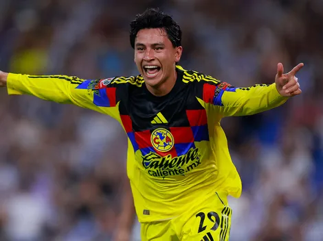 Juárez festejó como una leyenda del América tras empatar ante Rayados