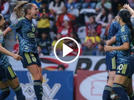 América Femenil dejó escapar la victoria contra Toluca