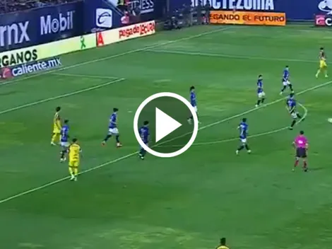El golazo que iba a marcar Erick Sánchez frente al Atlético San Luis