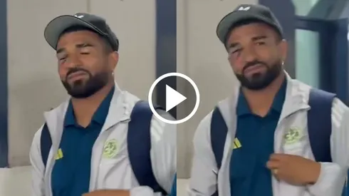 Rodrigo Aguirre salió con dolor del Alfonso Lastras.