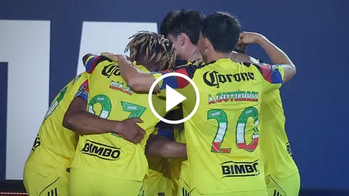 América anotó gracias al esfuerzo de un delantero.