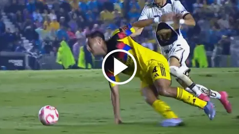 Sebastián Cáceres se cayó en un momento decisivo