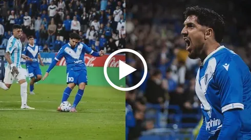 El golazo y épico festejo de Valdés desde un ángulo que no se vio en TV