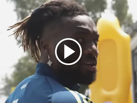 Saint-Maximin sorprende a todos en Coapa hablando un poco de español