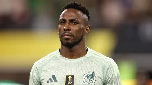 Julián Quiñones en su última participación con la Selección Mexicana, en la Copa Oro 2025.