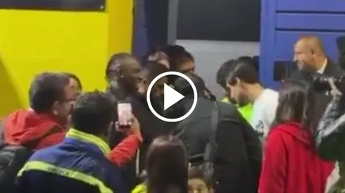 Julián Quiñones sorprendió con su visita al América