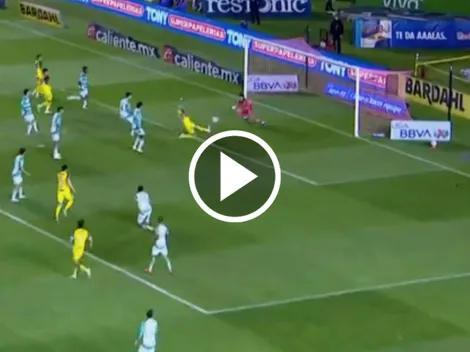 Así fue el golazo de Rodrigo Aguirre contra Santos Laguna