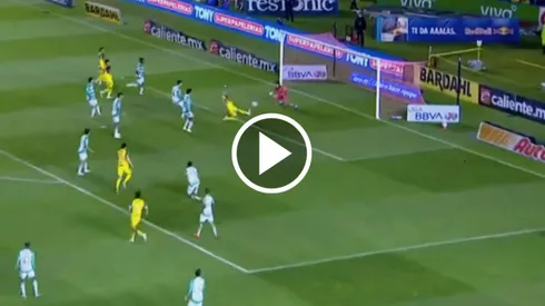 Rodrigo Aguirre puso el primer gol del América