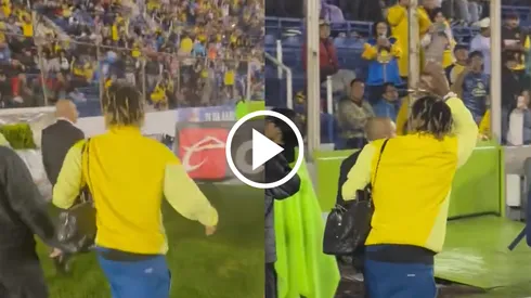 Saint-Maximin salió del encuentro con una ovación.