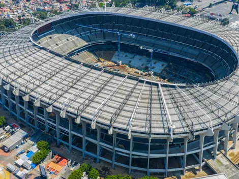 Así quedó el Estadio Azteca luego de su última modificación.