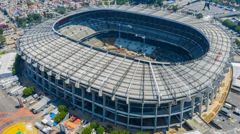 Vista áerea del Estadio Azteca, en septiembre del 2025.