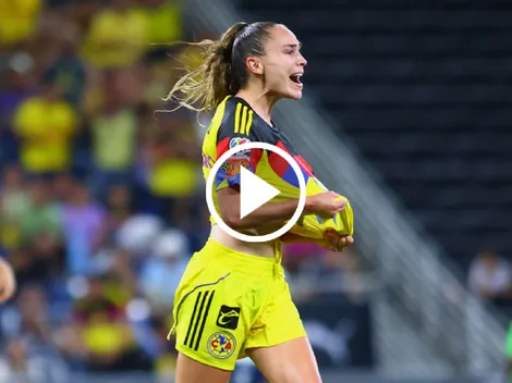 América Femenil 2-1 Rayadas: videos y goles del partido