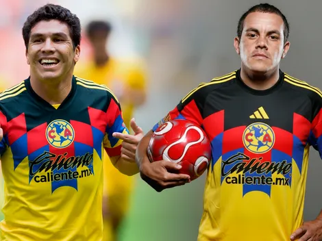 Cuauhémoc Blanco y Salvador Cabañas se reencuentran en épico momento para el americanismo