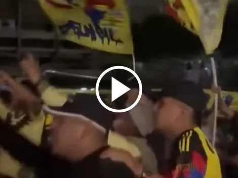 El eufórico festejo de la afición por el 109 aniversario de América