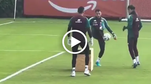 El polémico video que exhibió la mala técnica de Ángel Malagón