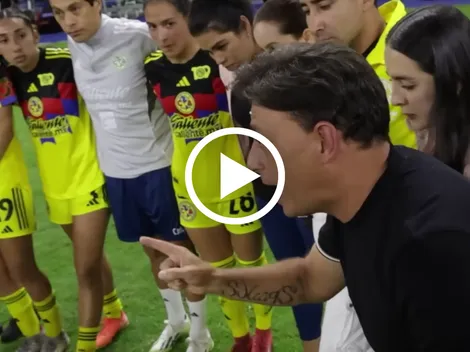 Villacampa adelantó con épica arenga que América Femenil será campeón del Apertura 2025