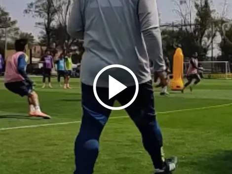 El golazo de Zendejas en la práctica del América: ¿Jugará el Clásico?