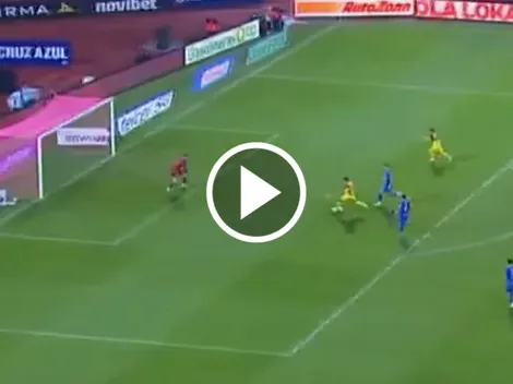 Brian Rodríguez adelantó al América tras un error de Cruz Azul