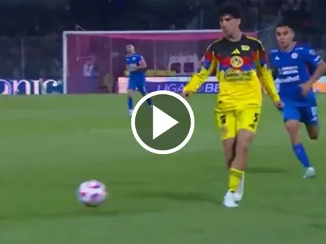 Terrible error de Kevin Álvarez en el gol de Cruz Azul