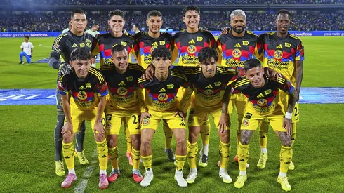 La alineación del Club América para su partido contra Cruz Azul en el Apertura 2025.