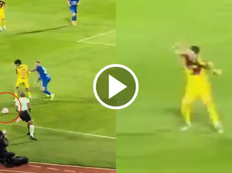 Álvaro Fidalgo explotó con Kevin Álvarez en pleno Clásico Joven