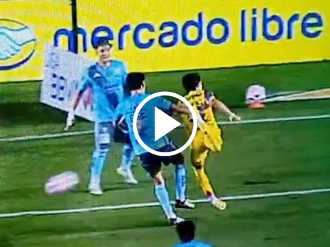 ¿Robo al América? Polémico penal no marcado ante Puebla