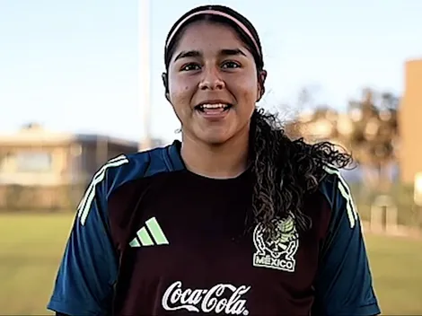 Valentina Murrieta va de inicio en el México Vs Camerún Sub-17