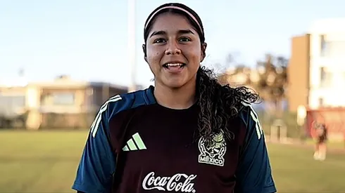 La jugadora del Nido sumó su tercera titularidad con México