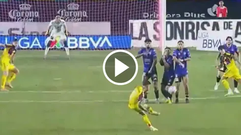 Brian se lució con un golazo en la parte final.