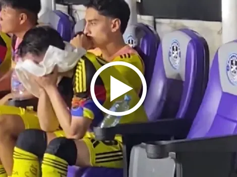 Fidalgo lloró de frustración ante una nueva lesión con América