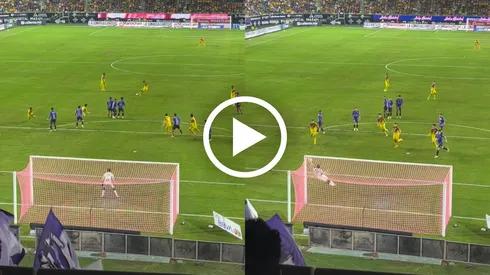 El golazo de Brian Rodríguez ante Mazatlán desde una toma que no se vio en TV