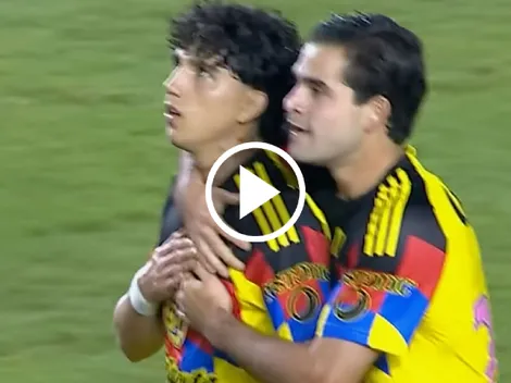 Kevin Álvarez desconcertó al América con su gesto tras el gol al Mazatlán