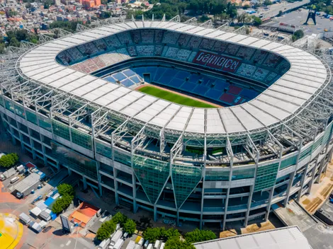 Así es la polémica remodelación en la estructura del Estadio Azteca