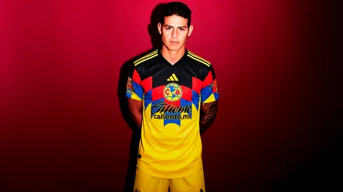Así luciría James Rodríguez con el uniforme del Club América.
