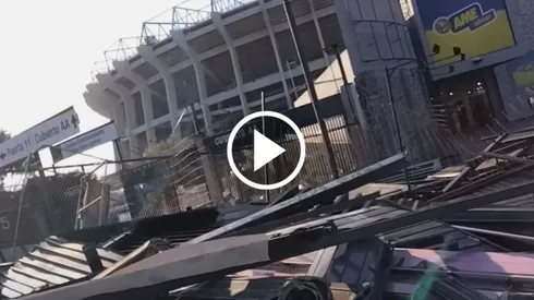 El Estadio Azteca todavía luce lejos de culminar los trabajos de remodelación