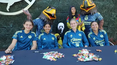 Jugadoras de América Femenil convivieron con la afición