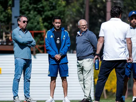 Emilio Azcárraga y Luis Fuentes acudieron al entrenamiento de América Femenil