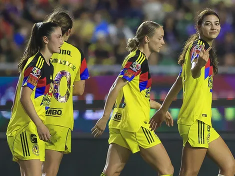 Así quedó el América Femenil en la tabla